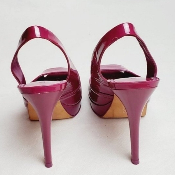 Aldo leather sole slingback heels Size 8 - Picture 6 of 9